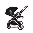 Детска количка GLORY 2в1 със седалка Black DIAMOND+ADAPTERS